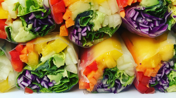 Rainbow Summer Rolls